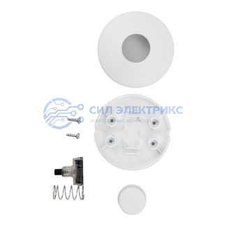 Выключатель-кнопка 250V 2А ON-OFF белый (напольный - для лампы) REXANT фото Выключатель-кнопка 250V 2А ON-OFF белый (напольный - для лампы) REXANT
