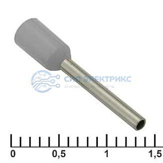 фото Наконечник на кабель DN00712 gray (1.2x12mm)