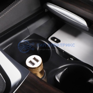фото Автозарядка в прикуриватель 2хUSB (АЗУ) (1000+2100 mA) REXANT