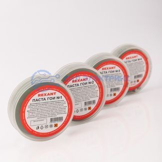 фото Набор П1 полировальный REXANT (паста № 1, № 2, № 3, № 4)