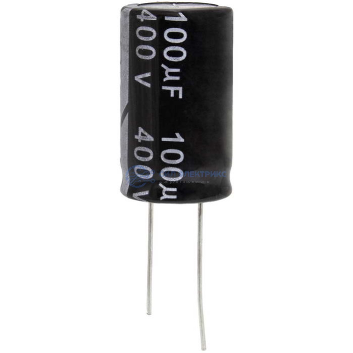 100 UF 400V 105*C 18*32 (JWCO) фото 100 UF 400V 105*C 18*32 (JWCO)