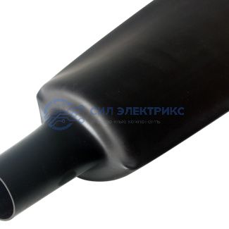 фото Трубка термоусаживаемая ТУТ нг 120,0/60,0мм, черная, упаковка 10 шт. по 1м REXANT