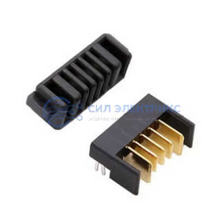 фото Прижимной разъем CCSD-MF2.0-P05, 5 контактов, 5 А, шаг 2 мм