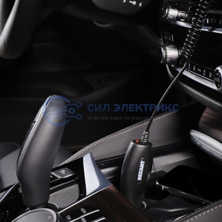 фото Автозарядка в прикуриватель для SAMSUNG G600/D880 (АЗУ) (5 V, 700 mA) шнур спираль 1.2 м черная REXANT