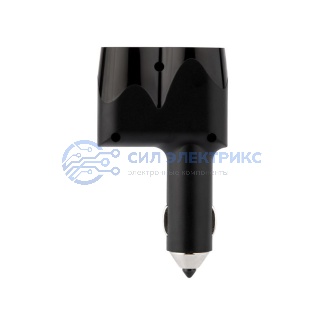 фото Автозарядка в прикуриватель REXANT АЗУ 2хUSB+гнездо, 12-24V, 5V,1 000mA