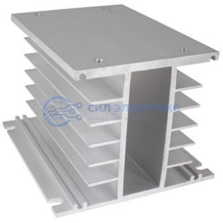 фото Радиатор H110 3SSR, 110x100x80 мм, корпус алюминиевый, температура работы -40°C до +85°C, 10-40 А