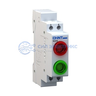 фото Индикатор ND9-2/gr красный+зелёный, AC/DC230В (LED) (R)