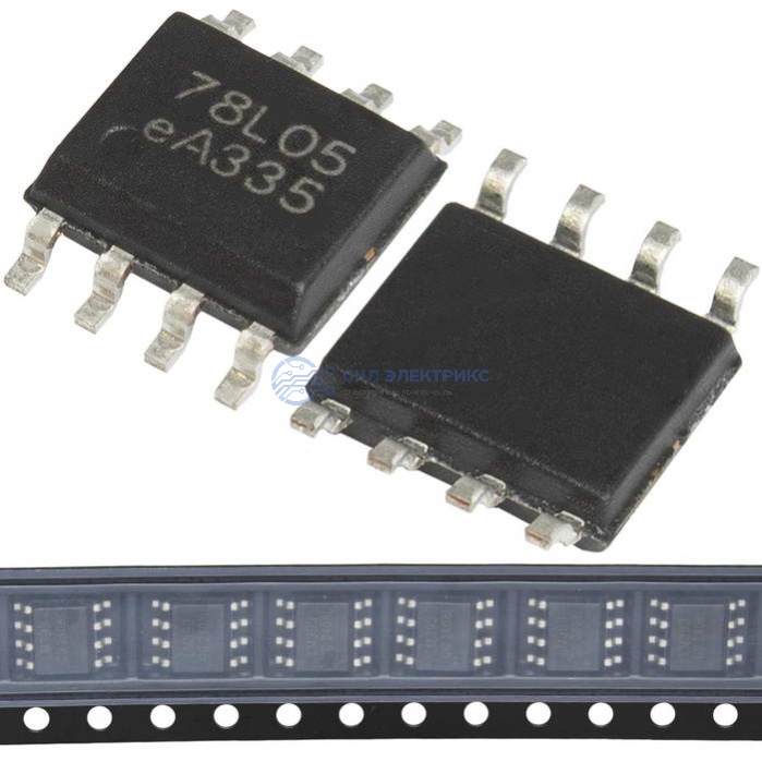 Микросхема питания LM78L05D, 5V, 100mA, корпус TO-92, от -40°C до +125°C фото Микросхема питания LM78L05D, 5V, 100mA, корпус TO-92, от -40°C до +125°C