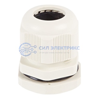 фото Кабельный ввод Кабельный ввод PG-36 (22-32мм) серый, комплект (1 шт/уп) REXANT