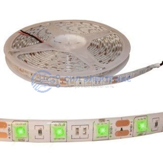 Светодиодная лента 5050 300LED IP65 12V GREEN фото Светодиодная лента 5050 300LED IP65 12V GREEN