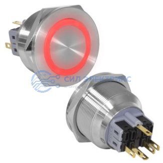 фото Кнопка антивандальная GQ28PF-11ZE/R/N on-off+off-on