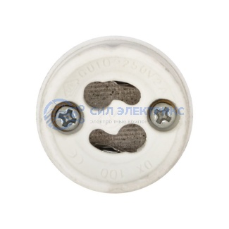 фото Переходник цокольный GU5,3- GU10 (пакет БОПП) 1 шт. REXANT