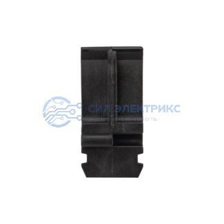 фото Крепеж-клипса для трубы Ø16 мм, черная REXANT