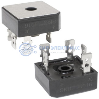 Диодный мост SKBPC5016 50A 1600V 3 phase фото Диодный мост SKBPC5016 50A 1600V 3 phase