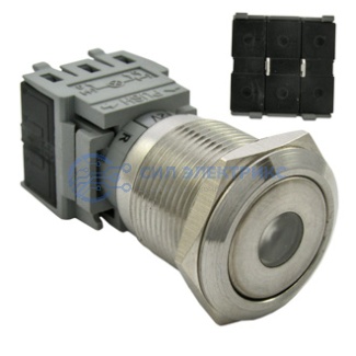 фото Индикатор антивандальный LAS1-BGQ-D/R 12v