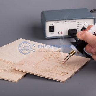 фото Доска для выжигания REXANT, «Сова», 150х150 мм, 1 шт., пакет