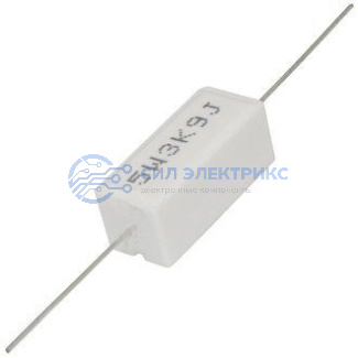фото Резистор мощный постоянный RX27-1, 3.9 кОм, 5 Вт, допуск 5%, серия SQP5