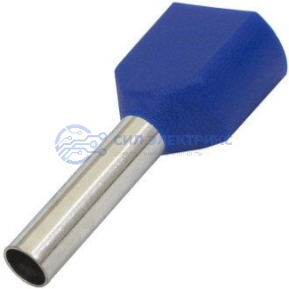 фото Наконечник на кабель DTE02513 blue (2.9x13mm)