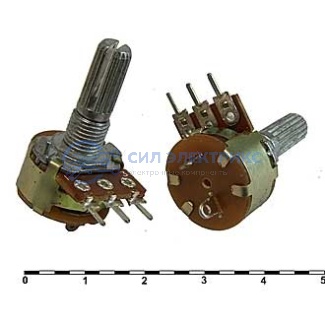 Потенциометр цифровой S16KN1-B 50K L20KC, 50 кОм, вал L20KC, рабочая температура от -40°C до +85°C фото Потенциометр цифровой S16KN1-B 50K L20KC, 50 кОм, вал L20KC, рабочая температура от -40°C до +85°C