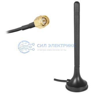 фото Wi-Fi-антенна штыревая внешняя RANT 2400-03, 142 мм, 2400-2500 МГц, 5 дБи