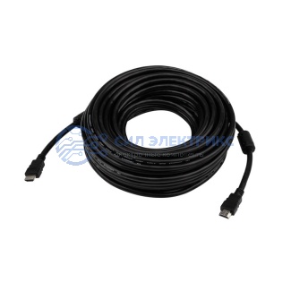 Кабель HDMI - HDMI 2,0, 20м, Gold, PROconnect фото Кабель HDMI - HDMI 2,0, 20м, Gold, PROconnect