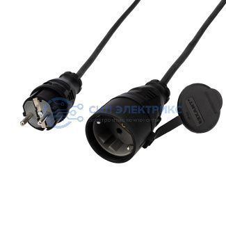 фото Удлинитель-шнур REXANT КГ 3х1.5 10 м, морозостойкий, с/з, 16 А, 3500 Вт, IP44 (Сделано в России)