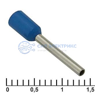 фото Наконечник на кабель DN00712 blue (1.2x12mm)