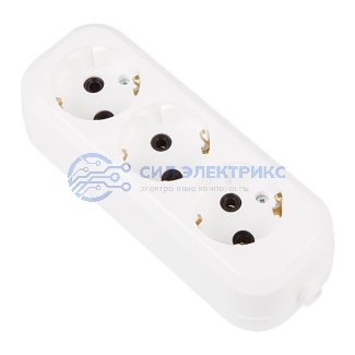 фото Колодка 3 гнезда с/з PROconnect «Эконом»
