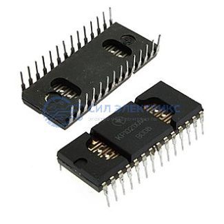 фото Микросхема КР1021ХА4, 5 В напряжение питания, 12 выводов, 130 МГц, -40°C до +85°C