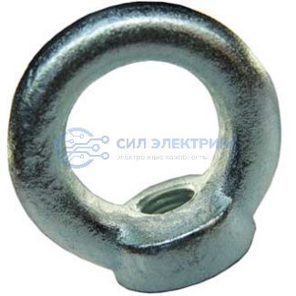 фото Рым-гайка стальная оцинкованная DIN 582, М6