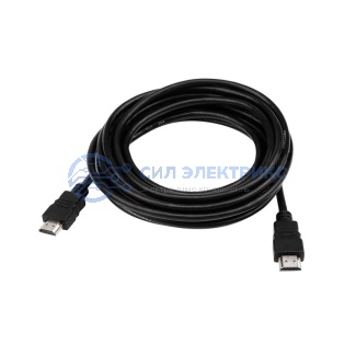 Кабель HDMI - HDMI 2,0, 5м, Gold, PROconnect фото Кабель HDMI - HDMI 2,0, 5м, Gold, PROconnect