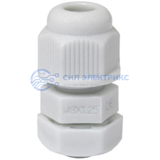 Кабельный ввод M(G)8 (2-4) Серый фото Кабельный ввод M(G)8 (2-4) Серый