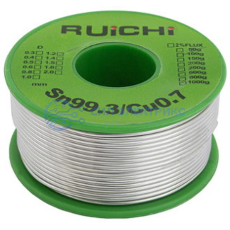 фото Припой оловянно-медный Sn99.3/Cu0.7 d1.2mm 100g
