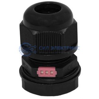 фото Кабельный ввод с вентиляцией PG9 (4-8) vent black