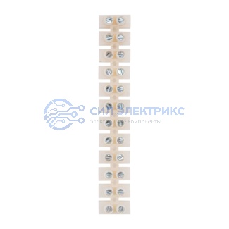 Колодка клеммная КВ-12, 16А, 12 мм², индивидуальная упаковка, (1 шт/уп) PROconnect фото Колодка клеммная КВ-12, 16А, 12 мм², индивидуальная упаковка, (1 шт/уп) PROconnect