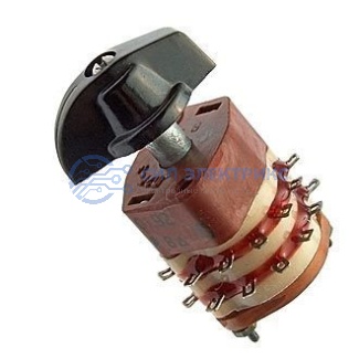 фото Переключатель П2Г3 9П1Н, 9 позиций, номинальное напряжение 250 В, ток 5 А