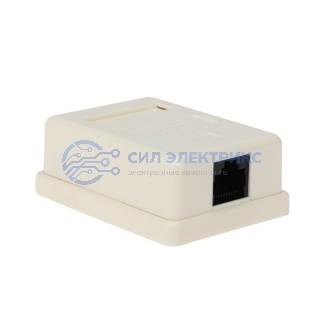 Рoзетка компьютерная внешняя 1-порт, UTP RJ-45 (8P8C), CAT 5e REXANT фото Рoзетка компьютерная внешняя 1-порт, UTP RJ-45 (8P8C), CAT 5e REXANT