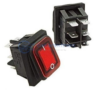 Клавишный переключатель SB091-12V, IP65, on-on, размеры 22x30 мм, номинальное напряжение 12 В, ток 6 А фото Клавишный переключатель SB091-12V, IP65, on-on, размеры 22x30 мм, номинальное напряжение 12 В, ток 6 А