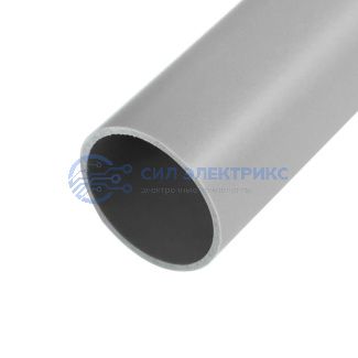 фото Труба жесткая из ПВХ, Ø40 мм, 3-метровая серая IP65