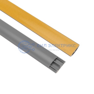 фото Кабель-канал напольный самоклеящийся 50х12 серый REXANT