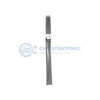 фото Трубка термоусаживаемая ТУТ нг 5,0/2,5мм, серая, упаковка 50 шт. по 1м REXANT