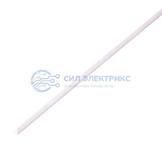 фото Трубка термоусаживаемая ТУТ нг 2,5/1,25мм, белая, упаковка 50 шт. по 1м REXANT