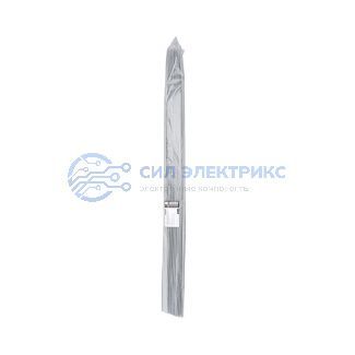 фото Трубка термоусаживаемая ТУТ нг 15,0/7,5мм, серая, упаковка 50 шт. по 1м REXANT