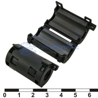 фото Фильтр ферритовый на провод ZCAT2032-0930-BK (black)