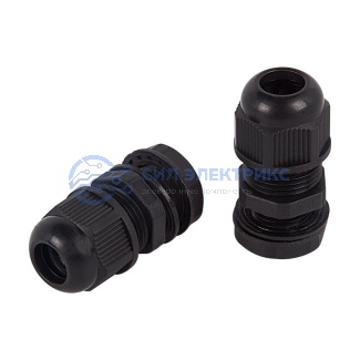 фото Кабельный ввод MG-20 (14-9 мм) черный
