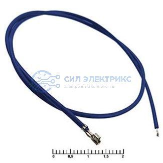 фото Разъем питания низковольтный HB 2,00 mm AWG26 0,3m blue