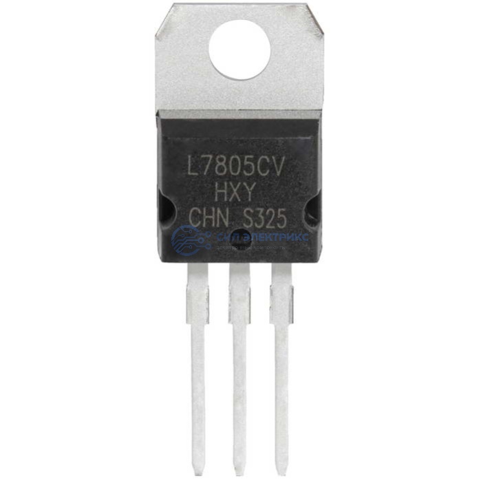 Микросхема питания L7805CV (HXY), 5V, 1A, корпус TO-220, от -40°C до +125°C фото Микросхема питания L7805CV (HXY), 5V, 1A, корпус TO-220, от -40°C до +125°C