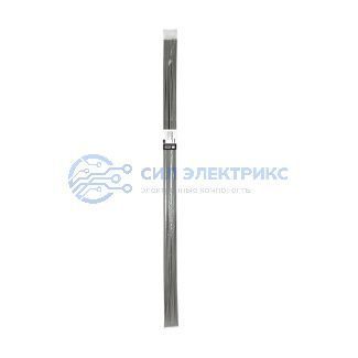 фото Трубка термоусаживаемая ТУТ нг 2,0/1,0мм, серая, упаковка 50 шт. по 1м REXANT