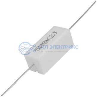фото Резистор мощный постоянный RX27-1, 8.2 кОм, 5 Вт, допуск 5%, серия SQP5