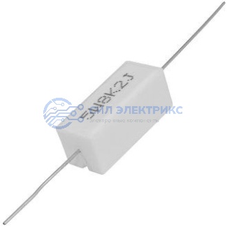 Резистор мощный постоянный RX27-1, 8.2 кОм, 5 Вт, допуск 5%, серия SQP5 фото Резистор мощный постоянный RX27-1, 8.2 кОм, 5 Вт, допуск 5%, серия SQP5